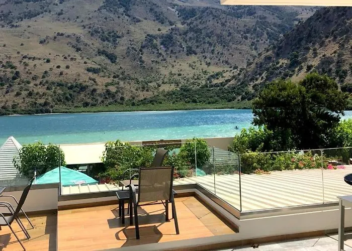 Korissia With Lake View Kournas photo